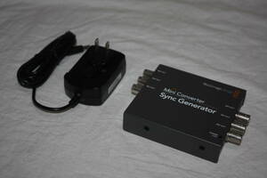 Blackmagic Mini Converters　Sync Generator 新品同様　（検：PDW-、HDW-、PXW-、HXR-、PMW-、HVR-、AG-UX、AJ-PX、AG-HPX、AG-AC）
