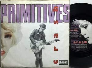 【英7】 THE PRIMITIVES / CRASH / I'LL STICK WITH YOU / 1988 UK盤 7インチシングルレコード EP 45 検盤 試聴済