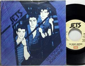 【英7】 THE JETS ジェッツ / YES TONIGHT JOSEPHINE / HIDEAWAY / 1981 UK盤 7インチ EP 45 ネオロカ ロカビリー 名曲 検盤 試聴済