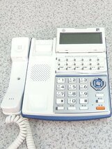 ■β【7台入荷】Saxaビジネスフォン 多機能電話機 18ボタン TD710(W) 通電/過去データ消去済 動作OK 同梱発送可能 【0912-07】_画像4