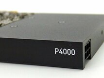■○ NVIDIA Quadro P4000 グラフィックボード 3D/CAD/VR DisplayPort 1.4コネクタ×4/8Kモニタ構成 映像出力確認_画像2