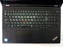 ■※ 【セール中!】 Lenovo PC ThinkPad P52 Corei7-8850H/メモリ32GB/HDD1TB/無線/Win10 動作確認 NVIDIA Quadro P2000搭載 液晶傷_画像5