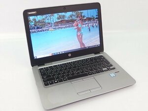 ■※ 【事務処理やネット検索に!】 HP PC EliteBook 820 G3 Corei3-6100U/メモリ4GB/SSD128GB/Win10/無線/Bluetooth 動作確認 底面割れ有