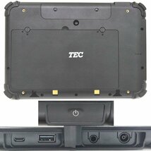 ☆3台入荷 TEC/東芝テック 業務用タブレット端末 TBL-300-01-S 【クレードル付き】【美品】【訳あり】_画像3