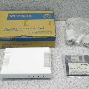 ■NTT西日本 マルチビジネスシステムα パソコンアダプター スターTAⅡ MBS-PCAP-(2) 【新品未使用品】の画像1