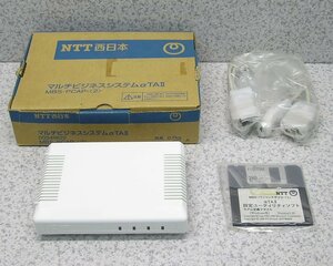 ■NTT西日本 マルチビジネスシステムα パソコンアダプター スターTAⅡ MBS-PCAP-(2) 【新品未使用品】