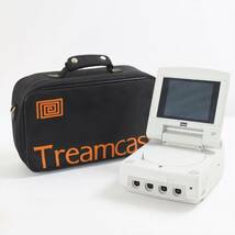 ジャンク 動作未確認 Treamcast 本体 収納バックセット HK-3238 Tream cast トリームキャスト ドリームキャスト セガ_画像1