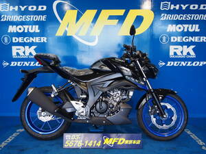 【MFD東京店】スズキ GSX-S125　新車　青黒　2023年モデル　 SUZUKI 　展示車入れ替えのため！ 歳末感謝セール！！！完全売り切り！！