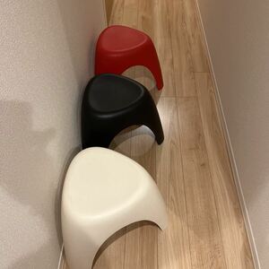 vitra エレファント スツール 4脚セット 柳宗理 イームズ ミッドセンチュリー スペースエイジ