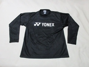L-650★YONEX(ヨネックス)♪黒色/長袖Tシャツ(M)★