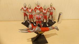 【7個まとめて・送料410円】昭和のヒーローシリーズ U-9 ウルトラマン ゾフィー タロウ エース いろいろ HGフィギュア アクションヒーロー