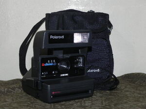 ＜Polaroid 636 close up 極上美品ケースUSEDポラロイドカメラ扱いはジャンク＞　