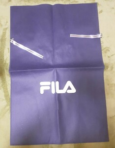 フィラ　FILA　ショップバック　ノベルティ　グッズ　ネイビー　ショップ袋