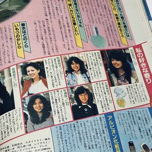 激レア 女性セブン1981年 昭和56 山口百恵 松原留美子 小手川裕子 寺尾聰 アイドル芸能レトロ広告ビンテージ雑誌稀少の画像8