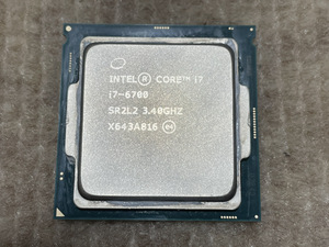 送料無料●Intel Corei7 6700 最大4.00GHz 4コア/8スレッド HD グラフィックス 530 作動品