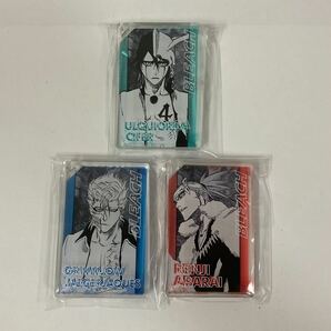 BLEACH ブリーチ ドミノ風アクリルキーホルダー 3個セット グリムジョー 阿散井恋次 ウルキオラ の画像1