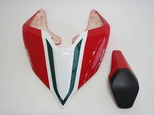 Ducati Panigale V4 V4S V4R 2018- シングルシート セット 赤×緑【sg-v4-set2】