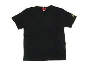 #Bk31 未着用品 EVISU エビス M位 デッドストック品 黒 ブラック 38 黒タグ 半袖 Tシャツ エヴィス 