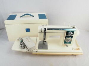 3T231111 JANOME ジャノメ ミシン MODEL:811 エクセル フットペダル付 通電確認済み ハンドクラフト 手工芸 裁縫 現状品