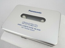 1N231115　Panasonic RQ-SX20-S シルバー カセットプレイヤー デッドストック品 長期保管/ジャンク_画像5