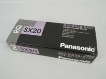 1N231115　Panasonic RQ-SX20-S シルバー カセットプレイヤー デッドストック品 長期保管/ジャンク_画像1