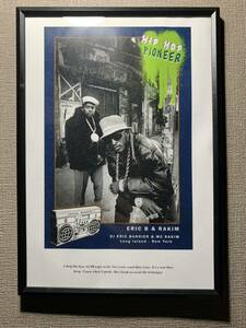 Eric B. & Rakim エリックB ラキム hiphop A4 ポスター 額付 送料込 ②