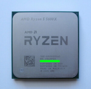 送料無料 AMD CPU Ryzen 5 5600X CPU本体のみ