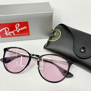 ◆1円スタート!!◆ Ray-Ban レイバン サングラス RB 3539 002/Q3 54□19 ERIKA METAL ブラック ピンク ファッション小物 メガネ オススメ