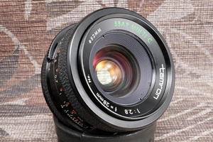 tamron (タムロン)　BBAR MULTI C. 28mm/f2.8（超美品/整備済）ADAPTALL→M42マウントアダプタ付属：手動絞り駆動、後期型モデル