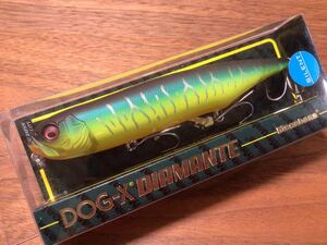 ★新品★Megabass メガバス DOG-X DIAMANTE“SILENT” ドッグエックス ディアマンテ“サイレント”「マットタイガー」ペンシルベイト