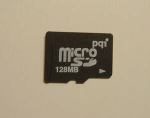 pqi 128MB micro SD カード