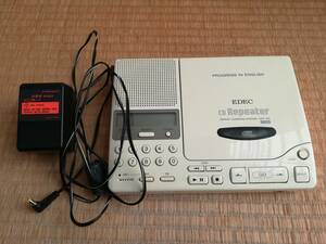 EDEC CD REPEATER CDH-105 SONY CDH-101S SDリピーター PROGRESS IN ENGLISH 英語学習 英会話教材