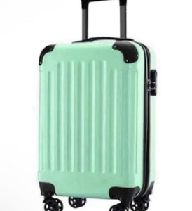 新品未使用　Sサイズ　スーツケース　ライムグリーン　機内持込可