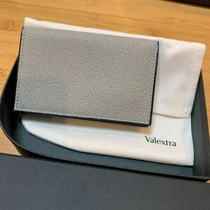 未使用 Valextra ヴァレクストラ 名刺入れ カードケース