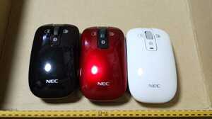 【NEC純正3個セット】 NEC ワイヤレスマウス MT-1337 Bluetooth