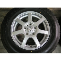 バリ山 Treffer 15インチ 15x5J+50 114.3-5H グッドイヤー アイスナビSUV 175/80R15 2020年 テリオスキッド_画像4