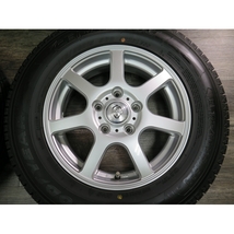 バリ山 Treffer 15インチ 15x5J+50 114.3-5H グッドイヤー アイスナビSUV 175/80R15 2020年 テリオスキッド_画像2