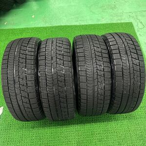 溝ありスタッドレス　195/55R16ブリヂストンVRX 4本セット フリードキューブグレイスフィットアクアヤリスデミオ