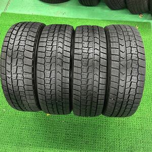 溝ありスタッドレス205/60R16 ダンロップWM02 4本セットプリウスアルファアイシスビアンテノアヴォクシーCX-3アテンザセレナステップワゴン