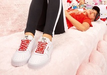 特価即決 【未使用】 PUMA ★ HELLO KITTY CALI WNS (23cm) ★ プーマ ハローキティ カリ コラボ 372328 税込定価1万3200円 箱付き_画像9