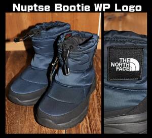 送料無料 即決 【未使用】 THE NORTH FACE ★ Nuptse Bootie WP Logo Short (US5/23cm) ★ ノースフェイス ヌプシ ブーツ ロゴ NF52076