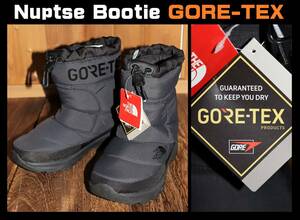 即決【未使用】 THE NORTH FACE ★ Nuptse Bootie GORE-TEX (US8/26cm) ★ ノースフェイス ヌプシ ゴアテックス NF51971 税込定価2万4750円