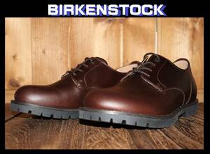 送料無料 即決【未使用】 BIRKENSTOCK ★ GILFORD レザーシューズ (42/27cm) ★ ビルケンシュトック ギルフォード 国内正規品 ブラウン ⑪