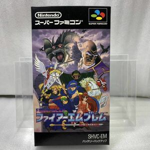 【極美品】スーパーファミコン ファイアーエムブレム 紋章の謎 SFC完品 箱感良