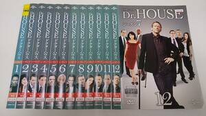 Y9 04494 ドクター・ハウス Dr.HOUSE シーズン7 全12巻セット 全23話収録 ヒュー・ローリー DVD 送料無料 レンタル専用 日本語吹替有