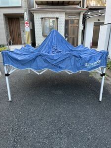 タープテント テント タープ 2×2m ワンタッチ タープテント 海 アウトドア キャンプ 日よけ (引き取りor大阪限定配達）