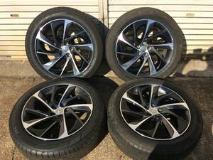 レクサス純正 RX アルミホイール 20×8J 5H 114.3 +30 DL SP SPORT MAXX 050 235/55R20 6mm 4本セット 希少 中古 ハリアー スタッドレスに