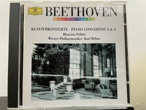 ベートーヴェン ピアノ協奏曲第3番&第4番　ポリーニ　ベーム指揮　ウィーンフィルハーモニー