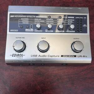 EDIROL Roland UA-4FX USBオーディオ ローランド USB Audio Capture 24bit 96kHzオーディオインターフェイス 