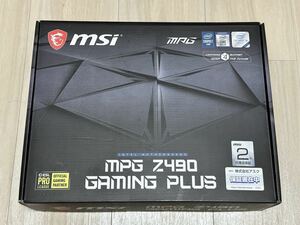 【中古】MPG Z490 GAMING PLUS マザーボード CPU付き(Intel Core i3-10105) メモリ8GB付き 【動作品】